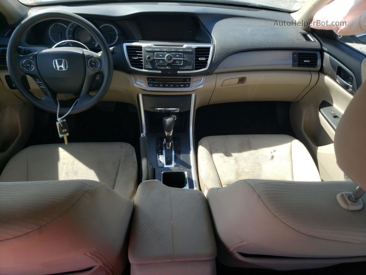 2015 Honda Accord Lx Черный vin: 1HGCR2F3XFA144983