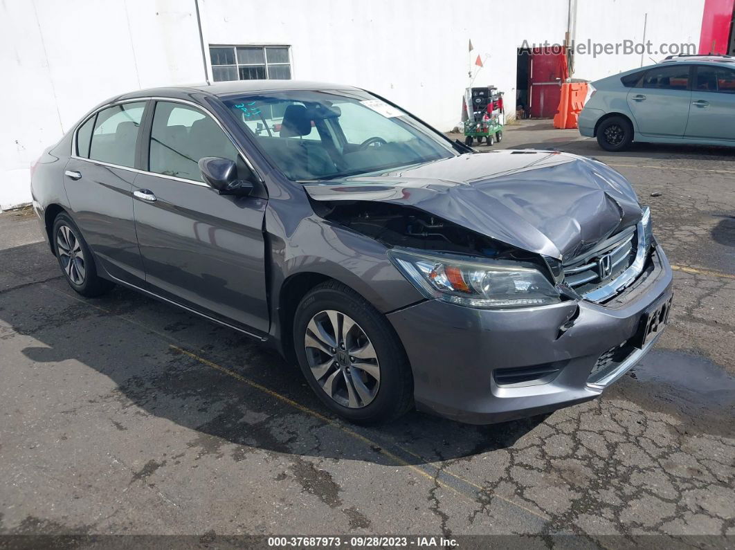 2015 Honda Accord Lx Серый vin: 1HGCR2F3XFA222985