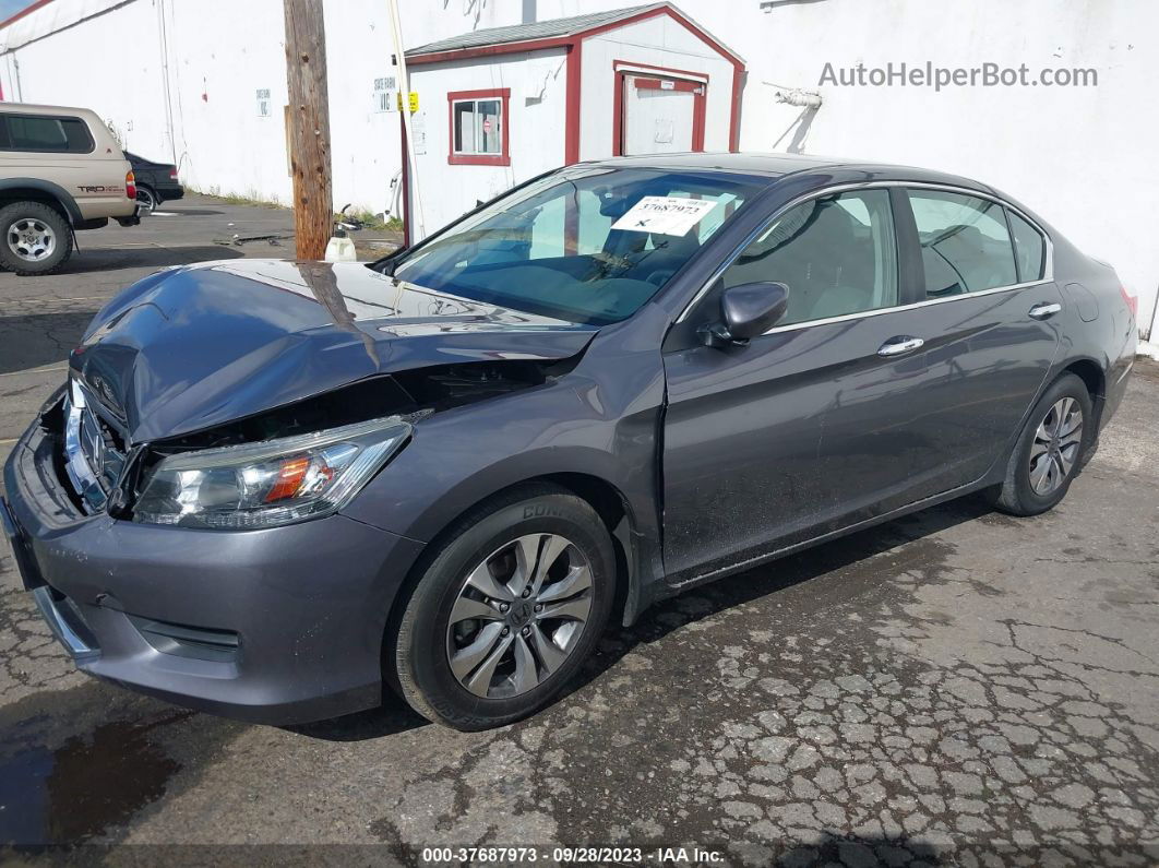 2015 Honda Accord Lx Серый vin: 1HGCR2F3XFA222985