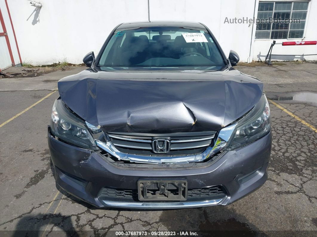 2015 Honda Accord Lx Gray vin: 1HGCR2F3XFA222985