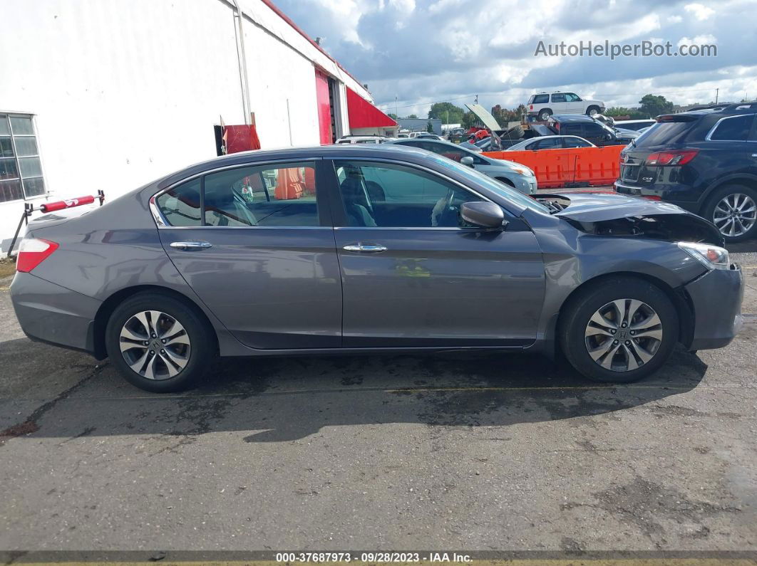 2015 Honda Accord Lx Gray vin: 1HGCR2F3XFA222985