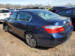 2015 Honda Accord Lx Blue vin: 1HGCR2F3XFA240645