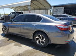 2016 Honda Accord Lx Gray vin: 1HGCR2F3XGA192470