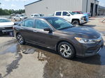 2016 Honda Accord Lx Brown vin: 1HGCR2F3XGA227900