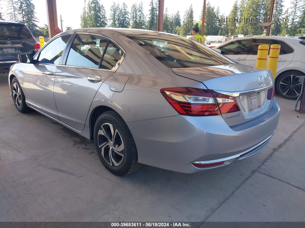 2016 Honda Accord Lx Silver vin: 1HGCR2F3XGA233034