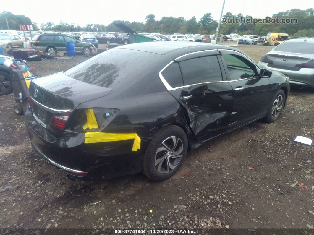 2017 Honda Accord Sedan Lx Black vin: 1HGCR2F3XHA000935