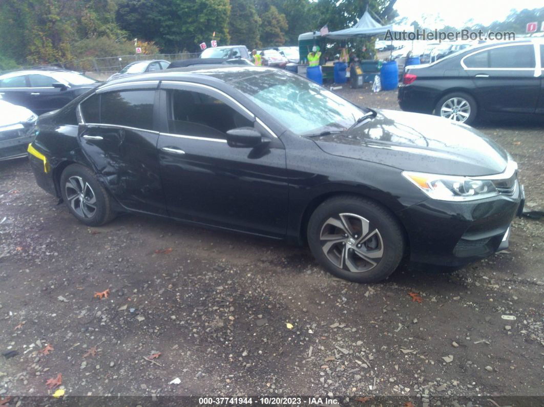 2017 Honda Accord Sedan Lx Black vin: 1HGCR2F3XHA000935