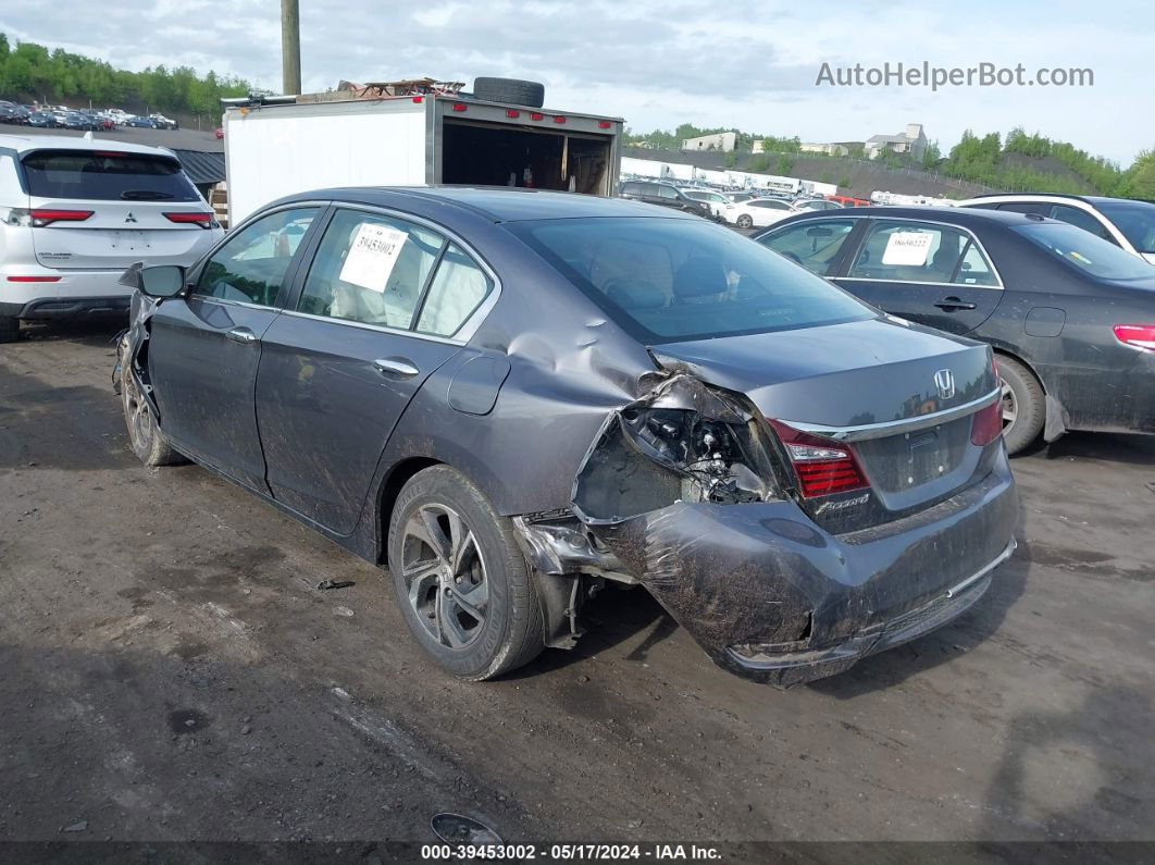 2017 Honda Accord Lx Gray vin: 1HGCR2F3XHA133257