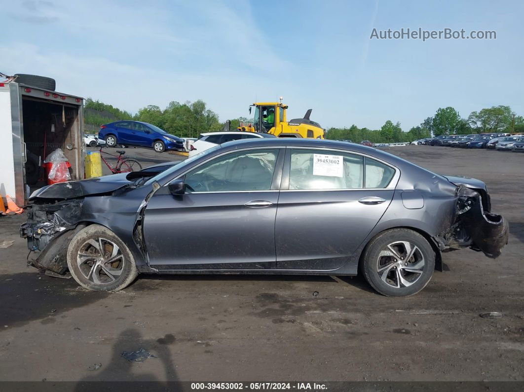 2017 Honda Accord Lx Gray vin: 1HGCR2F3XHA133257