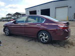 2017 Honda Accord Lx Burgundy vin: 1HGCR2F3XHA153170