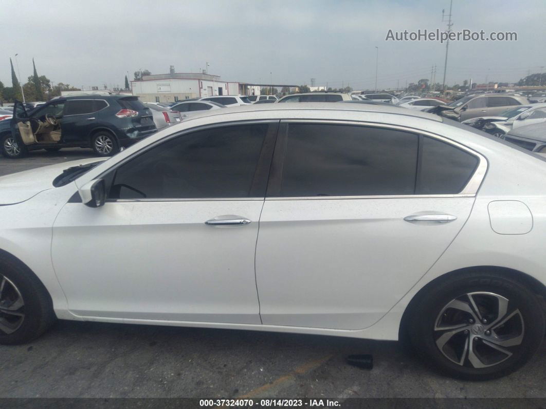 2017 Honda Accord Sedan Lx White vin: 1HGCR2F3XHA181132