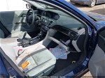 2017 Honda Accord Lx Blue vin: 1HGCR2F3XHA249445