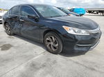 2017 Honda Accord Lx Black vin: 1HGCR2F3XHA255603