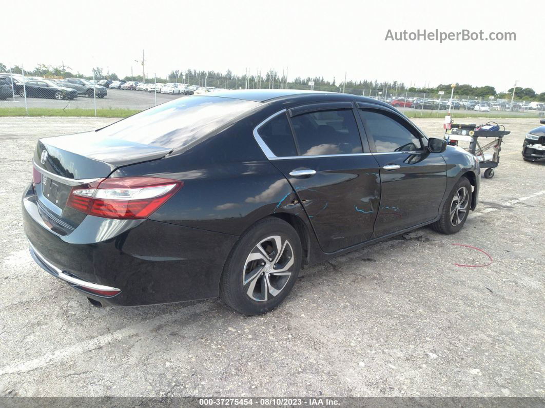 2017 Honda Accord Sedan Lx Black vin: 1HGCR2F3XHA259067