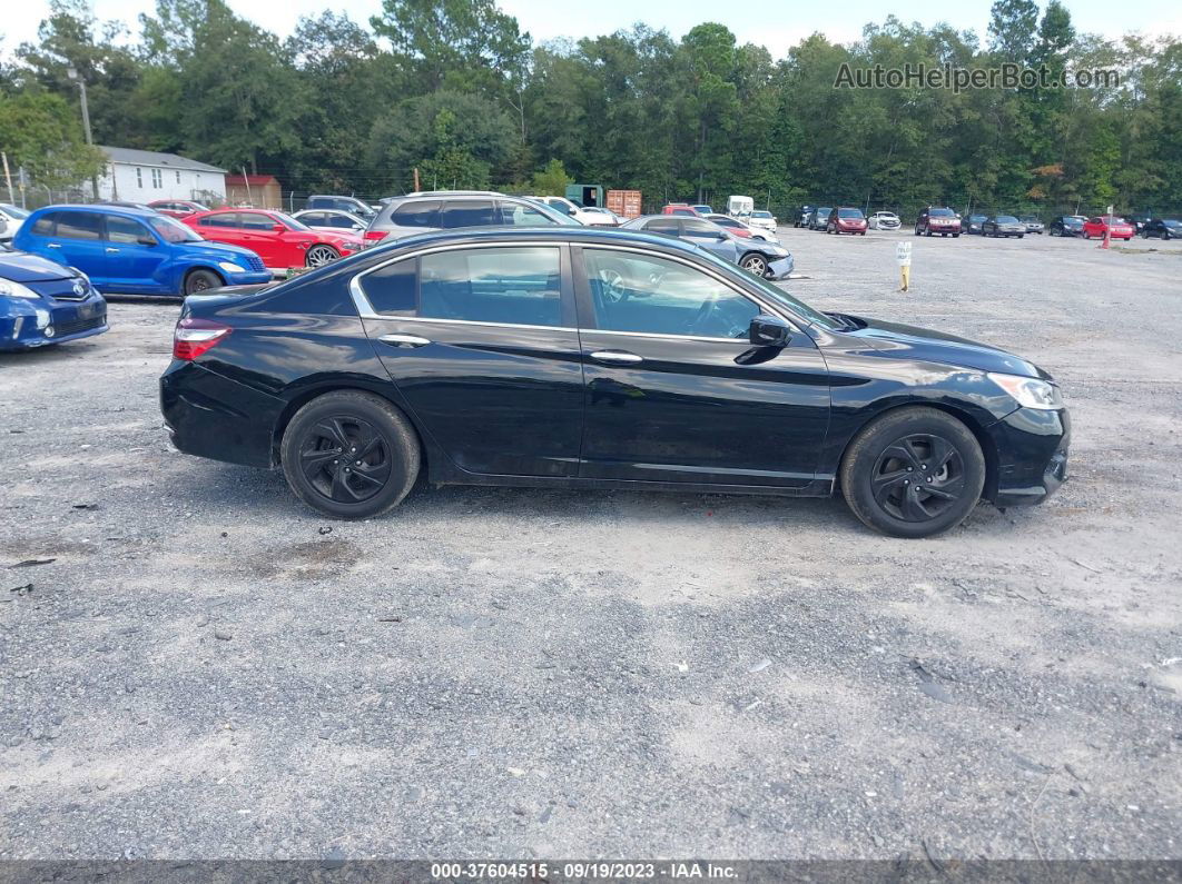 2017 Honda Accord Sedan Lx Black vin: 1HGCR2F3XHA304637