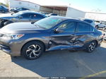 2017 Honda Accord Lx Gray vin: 1HGCR2F3XHA308753