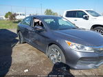 2016 Honda Accord Lx Gray vin: 1HGCR2F46GA165064