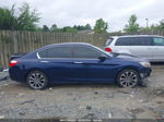 2014 Honda Accord Sport Blue vin: 1HGCR2F50EA017854