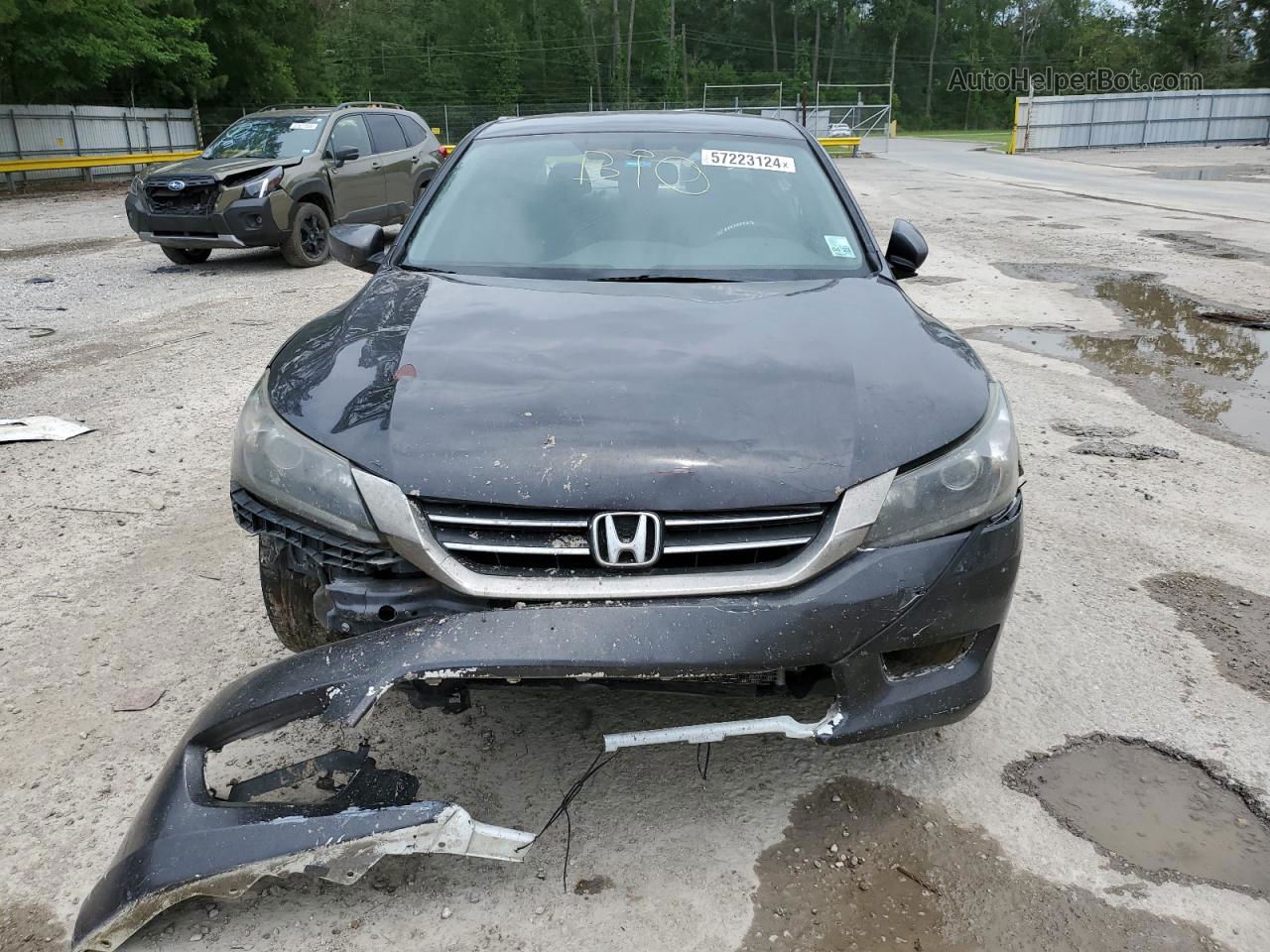 2014 Honda Accord Sport Gray vin: 1HGCR2F50EA026862