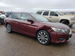 2014 Honda Accord Sport Burgundy vin: 1HGCR2F50EA184425