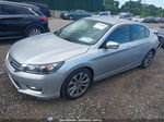 2014 Honda Accord Sport Silver vin: 1HGCR2F50EA195957