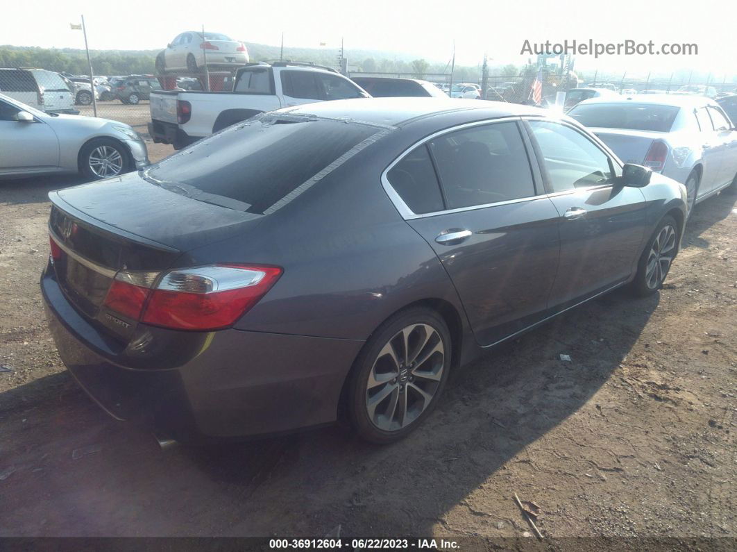 2014 Honda Accord Sedan Sport Серый vin: 1HGCR2F50EA305891