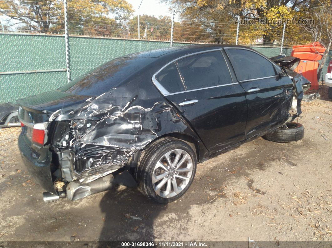 2015 Honda Accord Sport Black vin: 1HGCR2F50FA032467