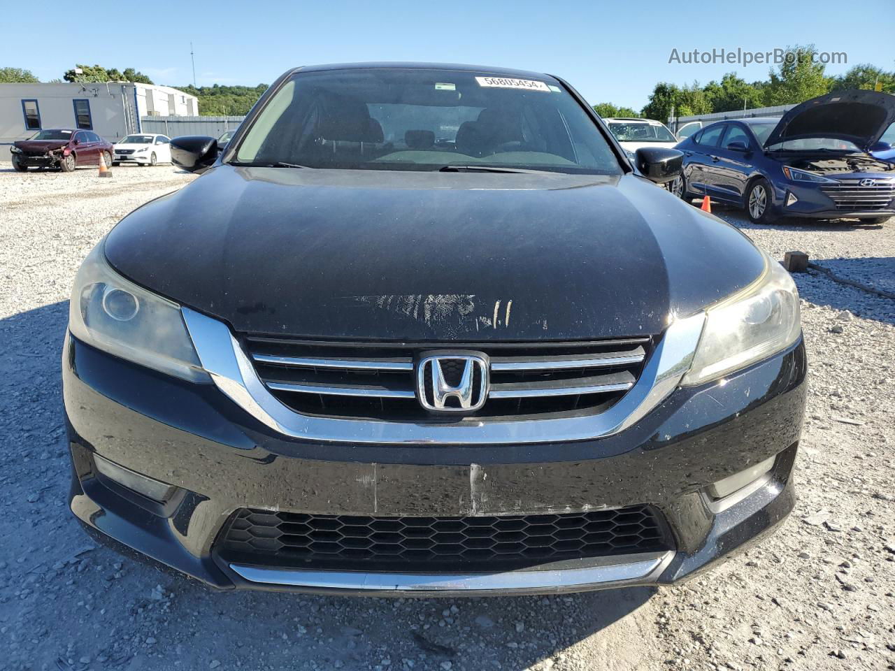 2015 Honda Accord Sport Black vin: 1HGCR2F50FA033537