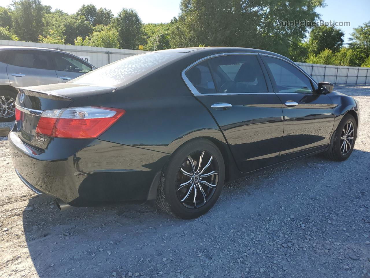 2015 Honda Accord Sport Black vin: 1HGCR2F50FA033537