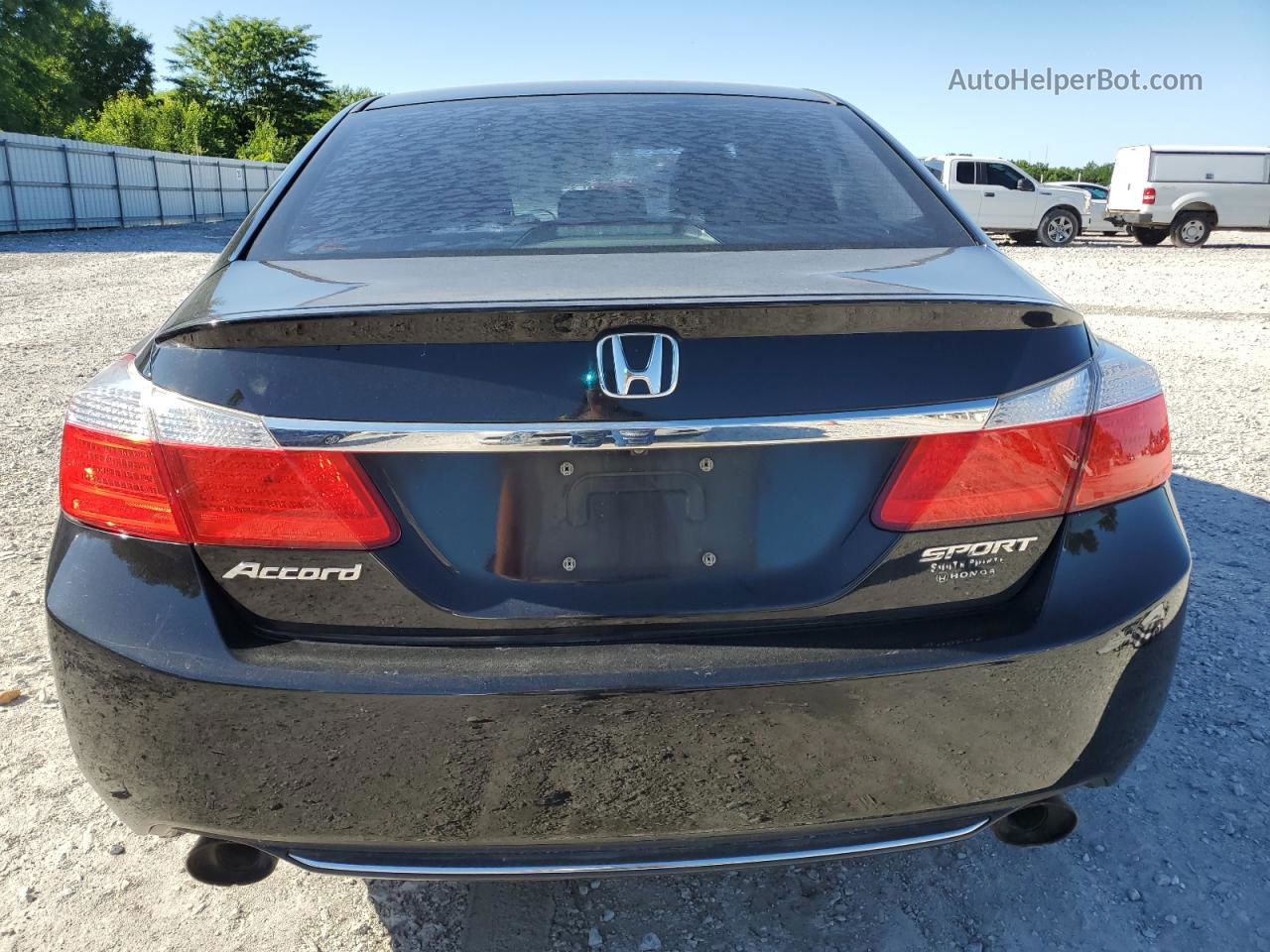 2015 Honda Accord Sport Black vin: 1HGCR2F50FA033537