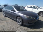 2015 Honda Accord Sport Gray vin: 1HGCR2F50FA202925