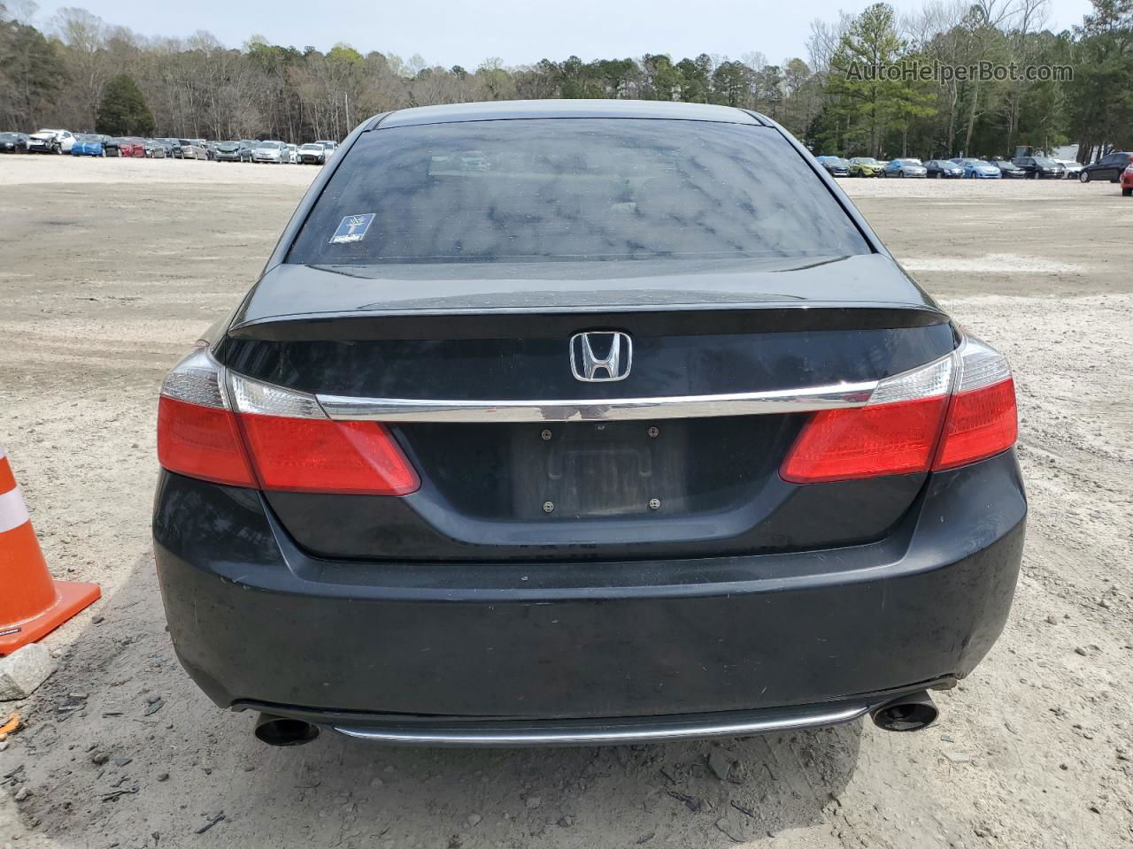 2015 Honda Accord Sport Black vin: 1HGCR2F50FA214220