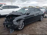 2015 Honda Accord Sport Черный vin: 1HGCR2F50FA214427