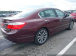 2015 Honda Accord Sedan Sport Burgundy vin: 1HGCR2F50FA244656