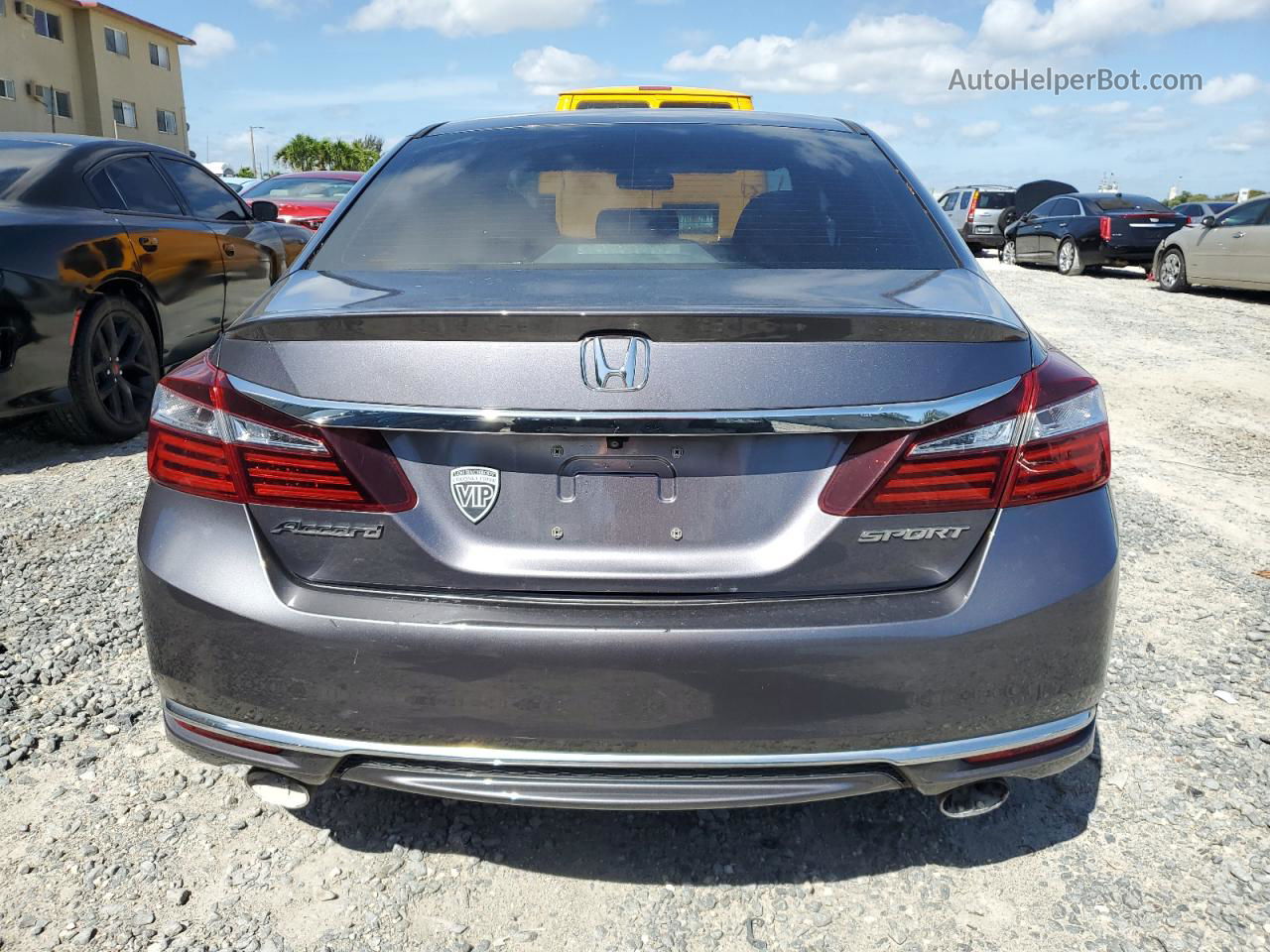 2016 Honda Accord Sport Charcoal vin: 1HGCR2F50GA017260