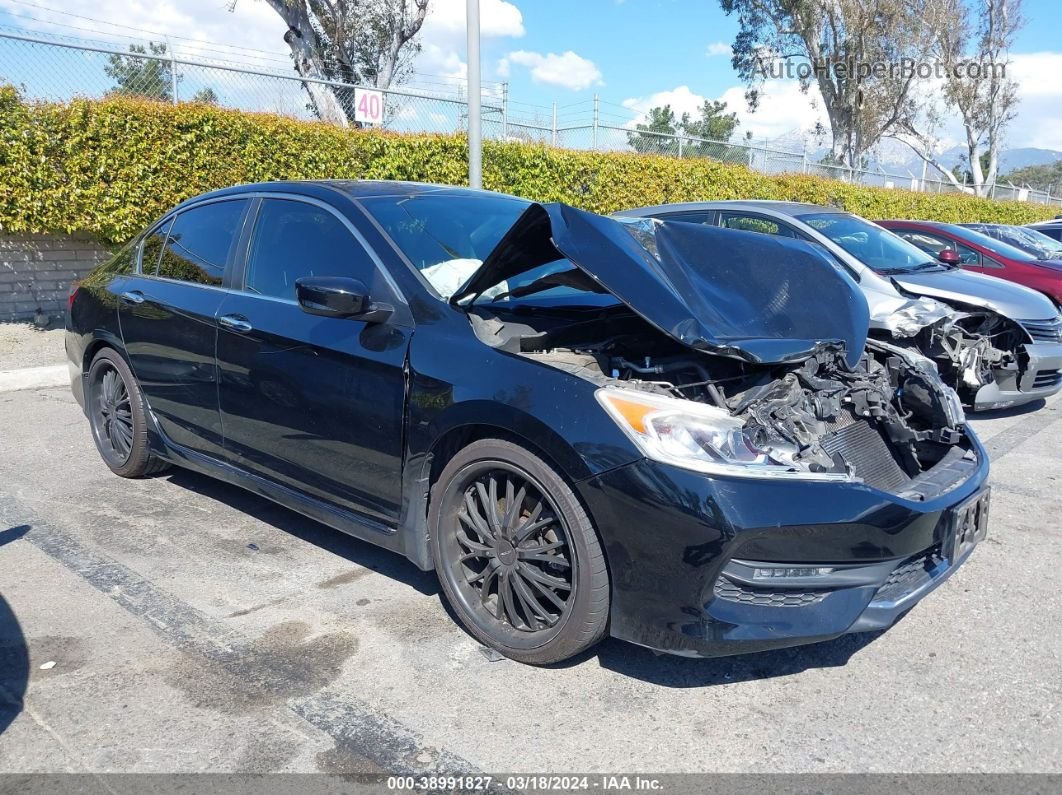 2016 Honda Accord Sport Black vin: 1HGCR2F50GA228409