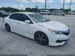 2017 Honda Accord Sport White vin: 1HGCR2F50HA063687