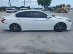 2017 Honda Accord Sport White vin: 1HGCR2F50HA063687