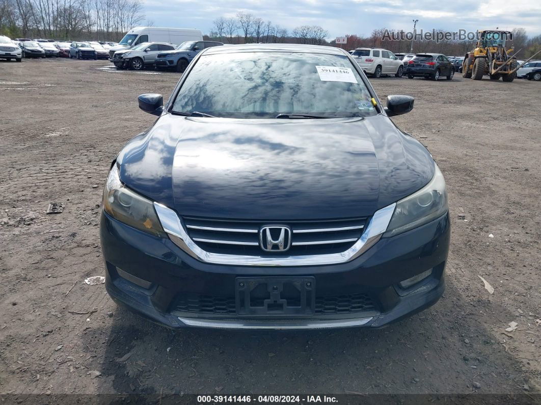 2014 Honda Accord Sport Black vin: 1HGCR2F51EA086942