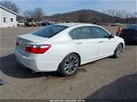 2014 Honda Accord Sport White vin: 1HGCR2F51EA210496