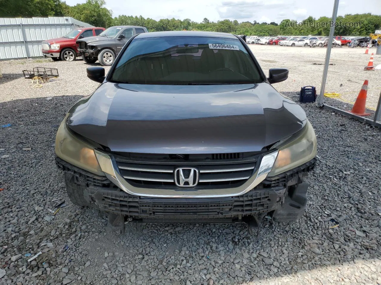 2014 Honda Accord Sport Gray vin: 1HGCR2F51EA218467