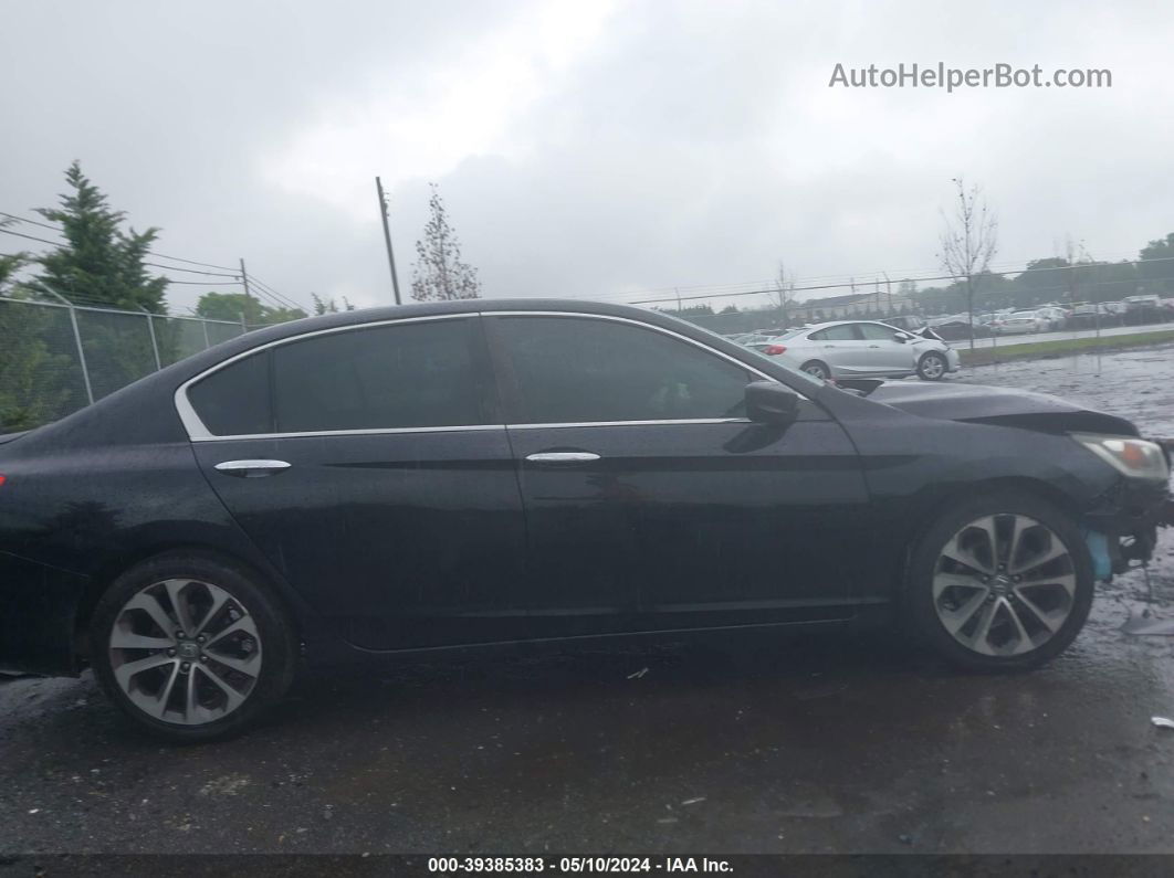 2014 Honda Accord Sport Black vin: 1HGCR2F51EA280841