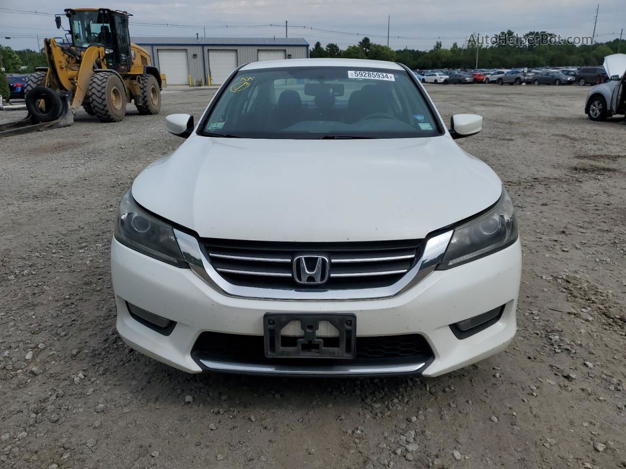 2014 Honda Accord Sport Белый vin: 1HGCR2F51EA297364