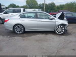 2015 Honda Accord Sport Серебряный vin: 1HGCR2F51FA023843