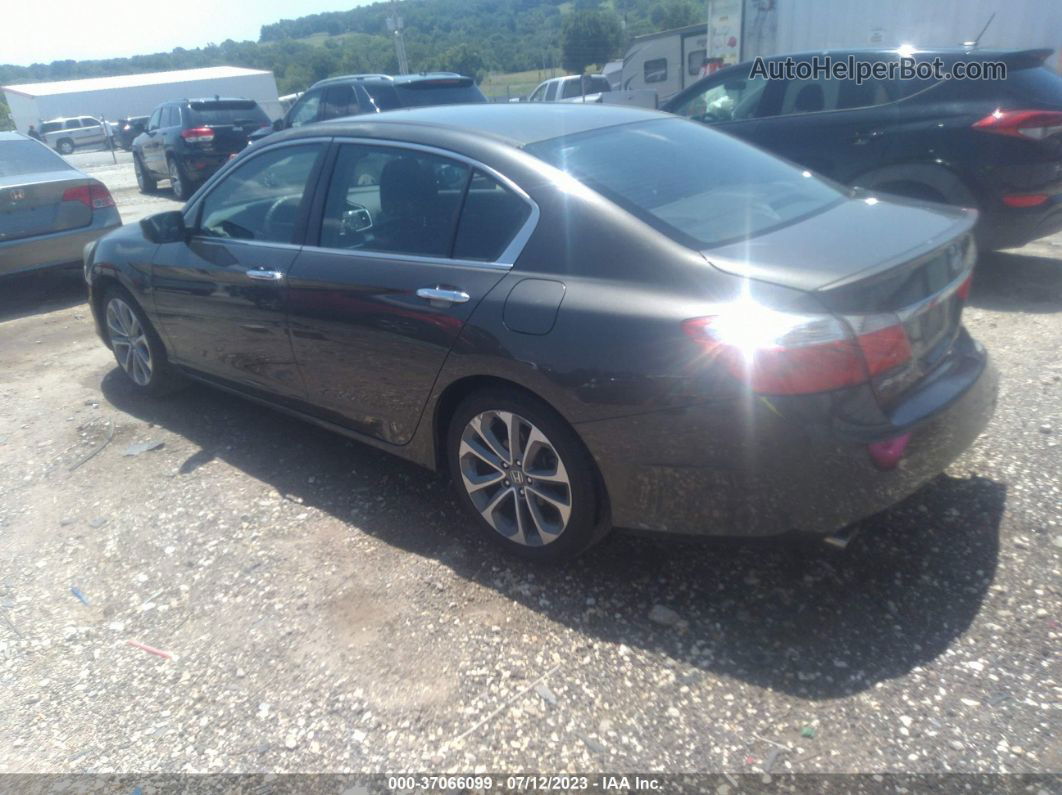 2015 Honda Accord Sedan Sport Gray vin: 1HGCR2F51FA064067