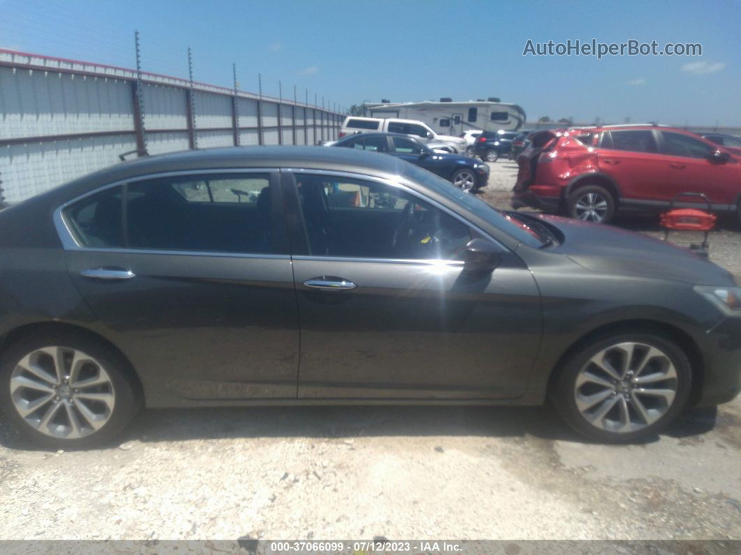 2015 Honda Accord Sedan Sport Gray vin: 1HGCR2F51FA064067