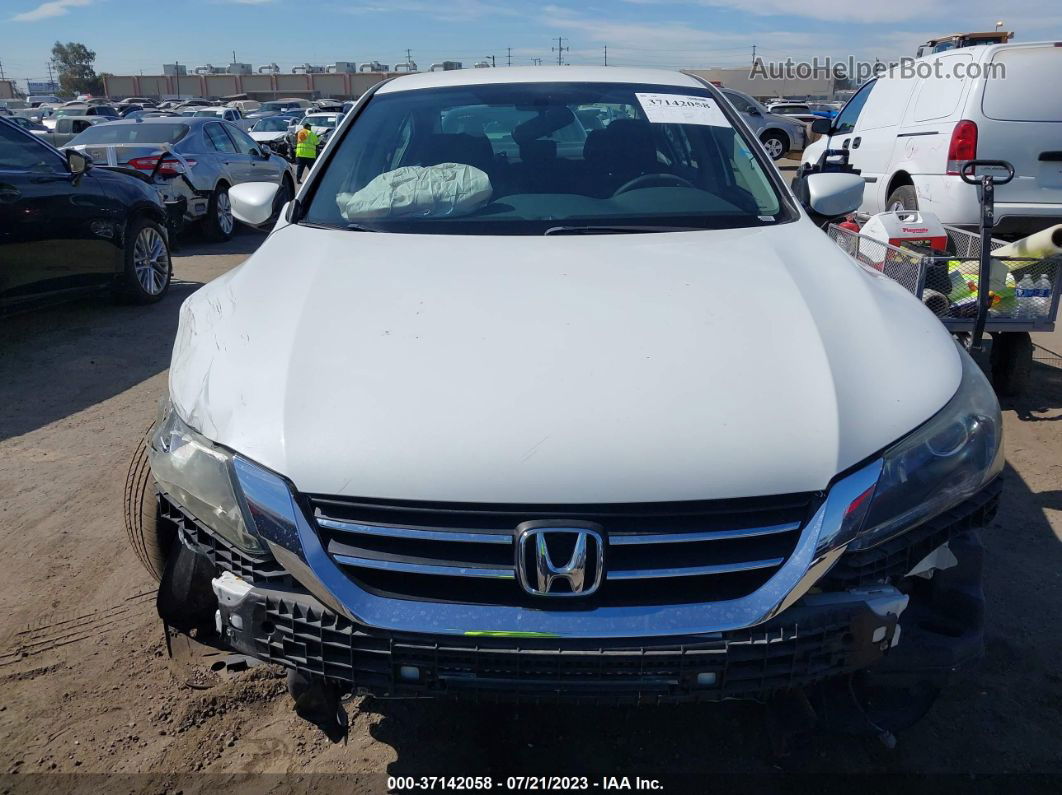 2015 Honda Accord Sedan Sport White vin: 1HGCR2F51FA115843