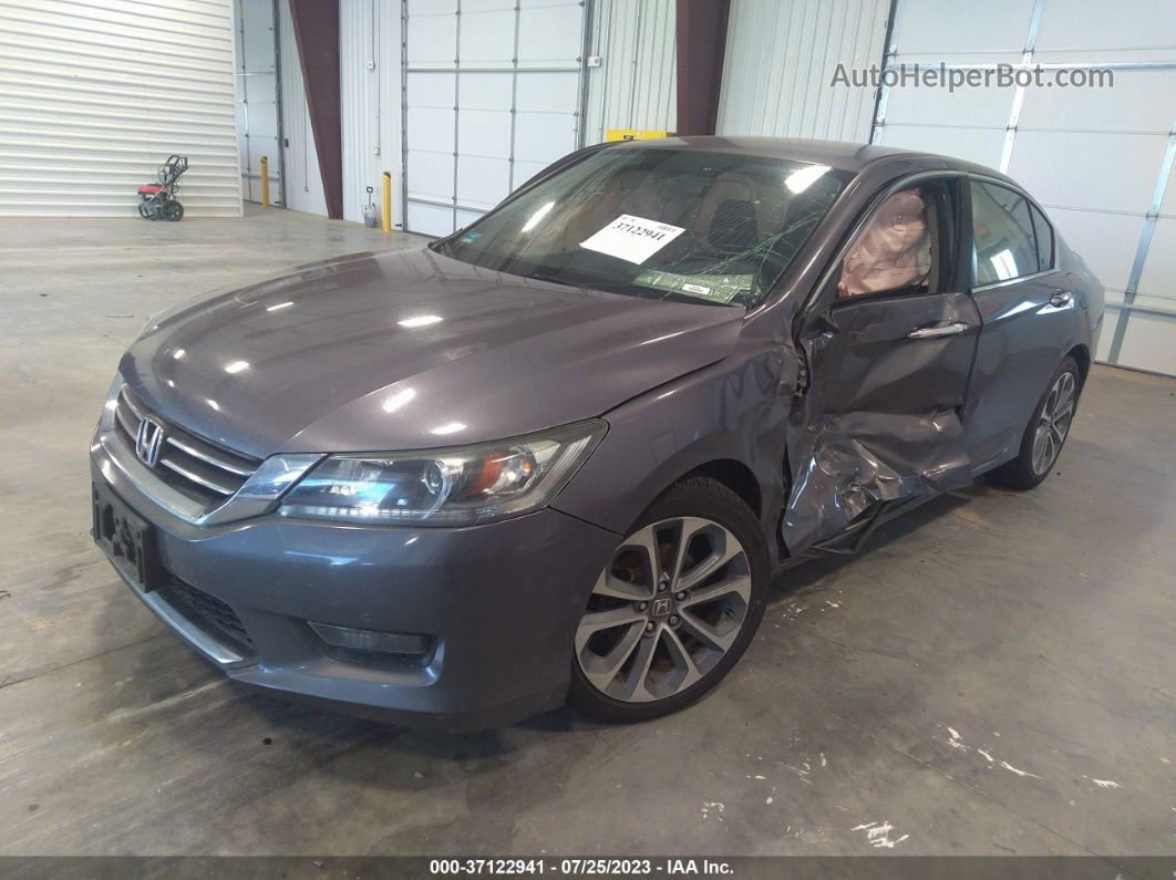 2015 Honda Accord Sedan Sport Silver vin: 1HGCR2F51FA125272