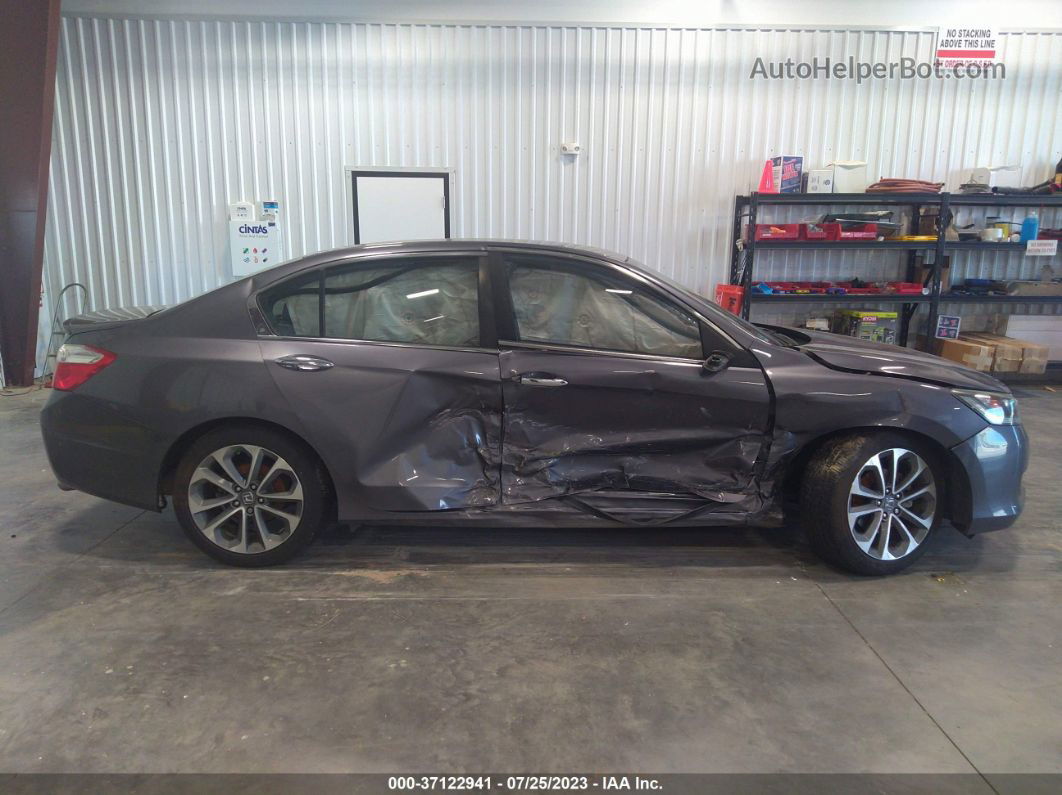 2015 Honda Accord Sedan Sport Silver vin: 1HGCR2F51FA125272