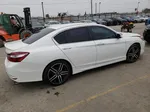 2016 Honda Accord Sport White vin: 1HGCR2F51GA157821